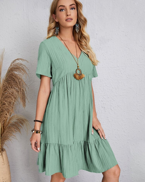 Robe d'été vert d'eau