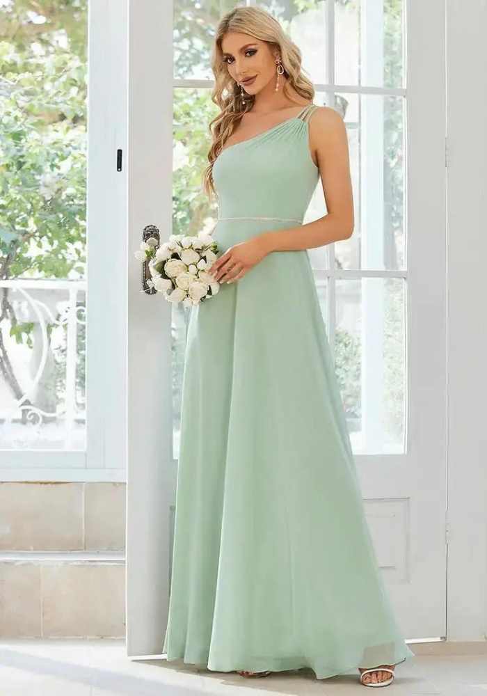 Robe bleu vert sale