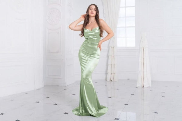 Quelle robe sirène vert d'eau choisir pour votre prochain événement?