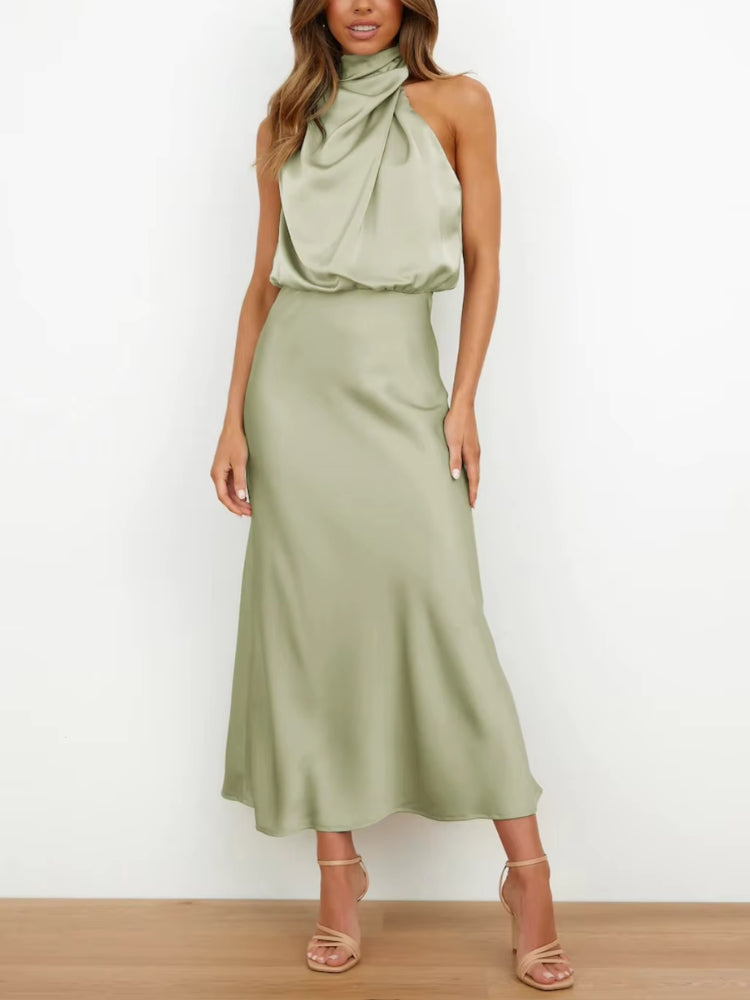 Robe de Soirée Couleur Vert d’Eau