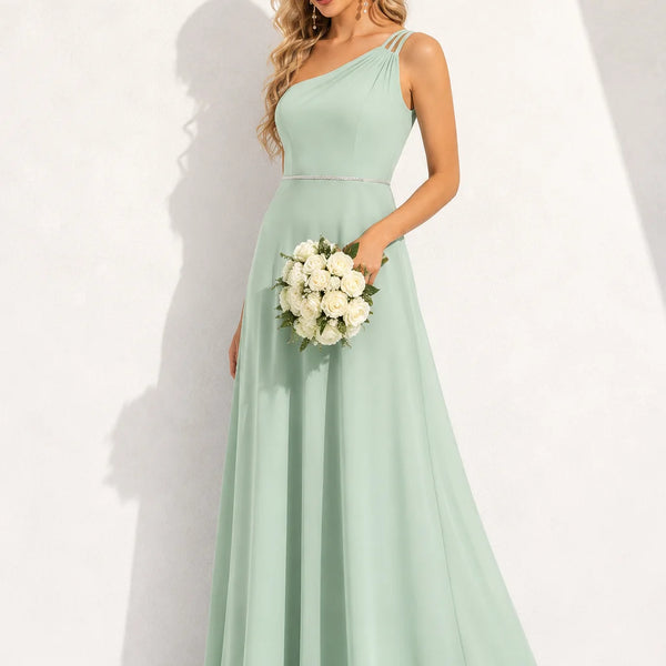 Robe bleu vert d’eau