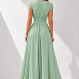 Robe Bohème Chic Vert d’Eau