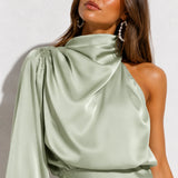 Robe habillée vert d’eau