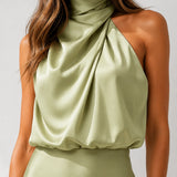 Robe de Soirée Couleur Vert d’Eau