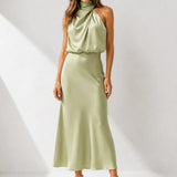 Robe de Soirée Couleur Vert d’Eau