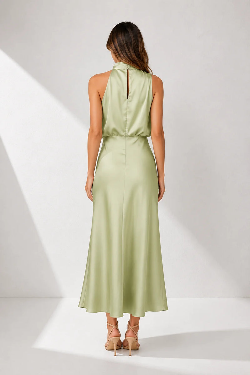 Robe de Soirée Couleur Vert d’Eau