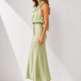 Robe de Soirée Couleur Vert d’Eau