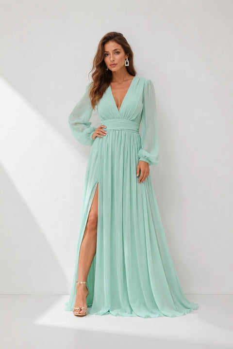 Robe Demoiselle d’Honneur Couleur Vert d’Eau