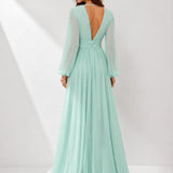 Robe Demoiselle d’Honneur Couleur Vert d’Eau