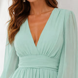Robe Demoiselle d’Honneur Couleur Vert d’Eau