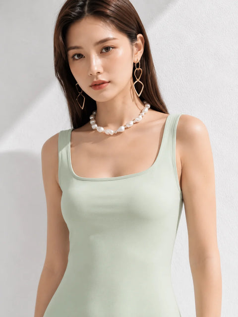 Robe d’Eté Chic Vert d’Eau