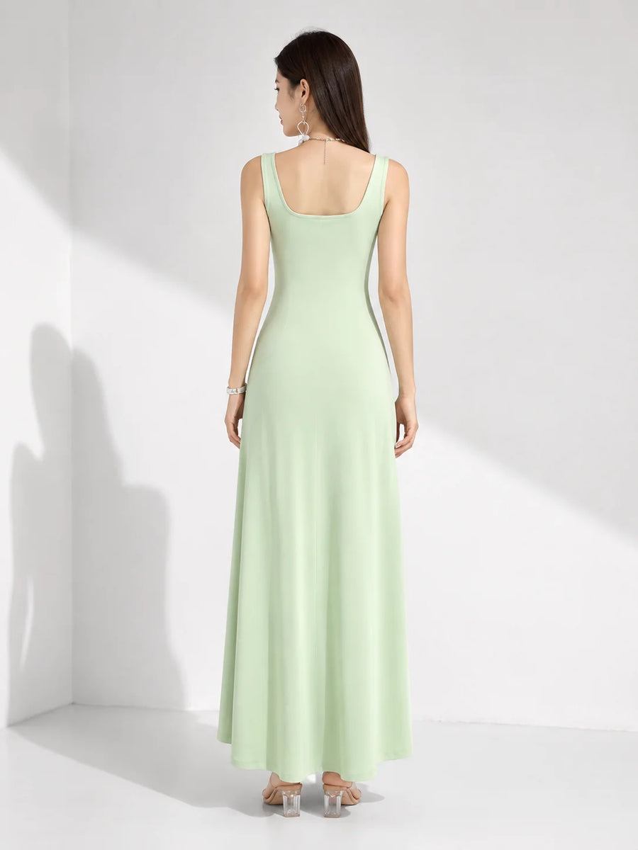 Robe d’Eté Chic Vert d’Eau
