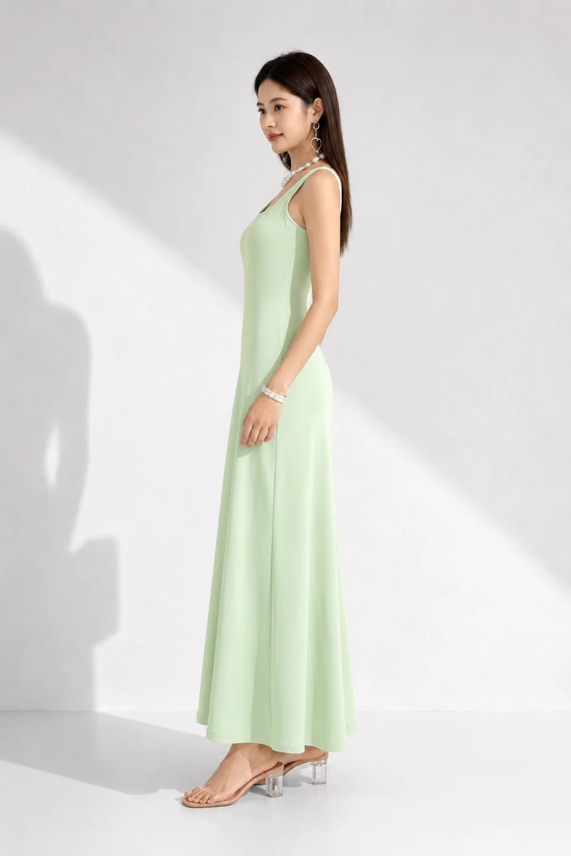 Robe d’Eté Chic Vert d’Eau