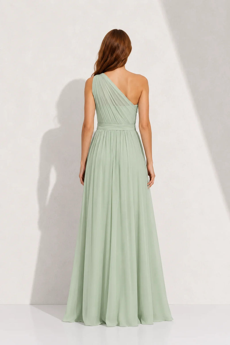 Robe fluide vert d’eau
