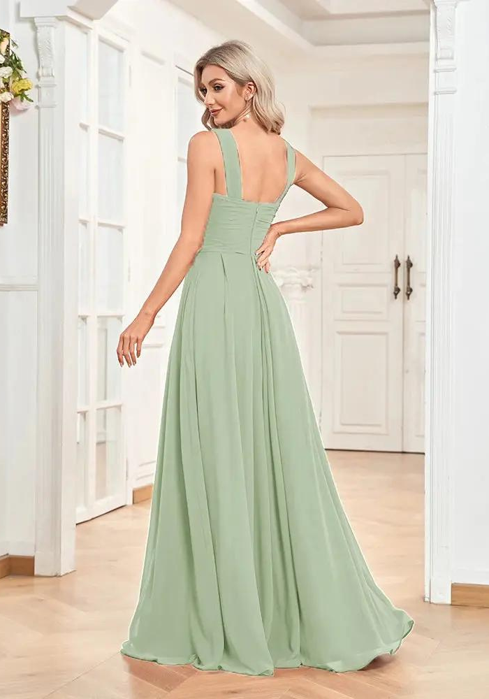 Robe longue vert d eau mariage Robe Vert d Eau