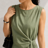 Robe vert d’eau foncée