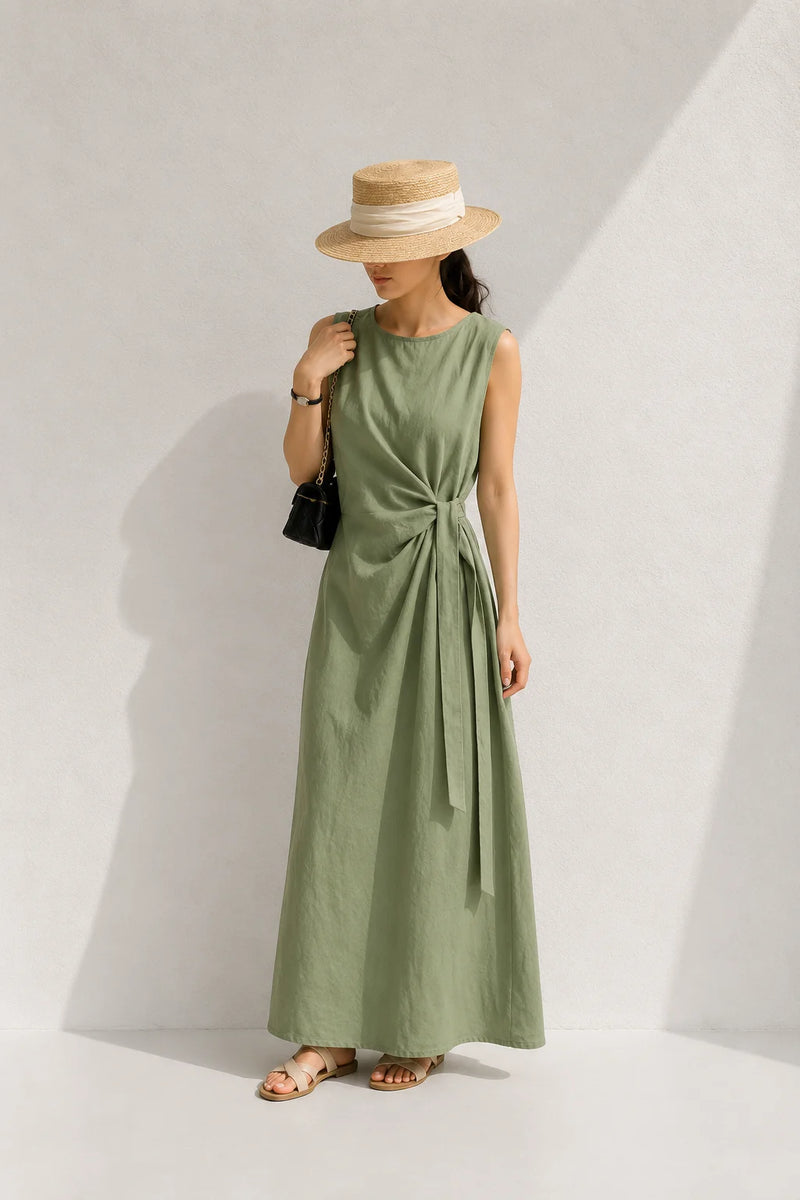 Robe vert d’eau foncée
