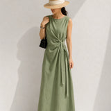 Robe vert d’eau foncée
