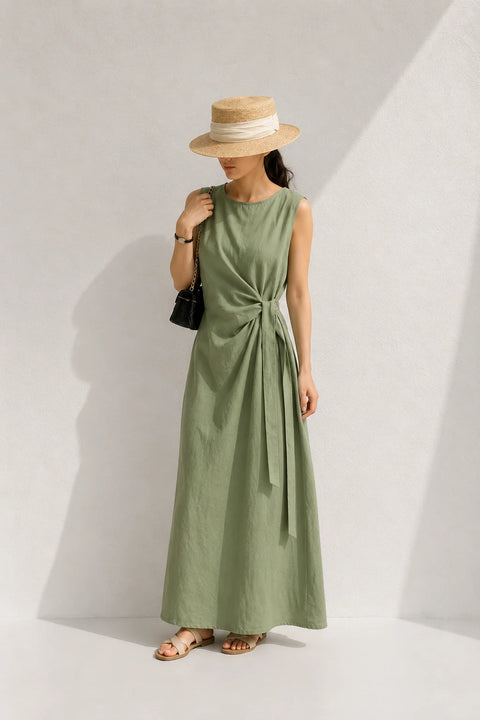 Robe vert d’eau foncée