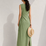 Robe vert d’eau foncée